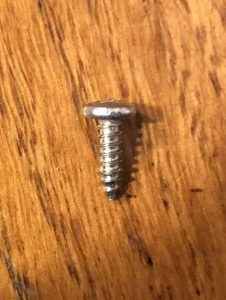 round-headed self-tapping screw