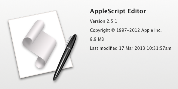 AppleScript Editor